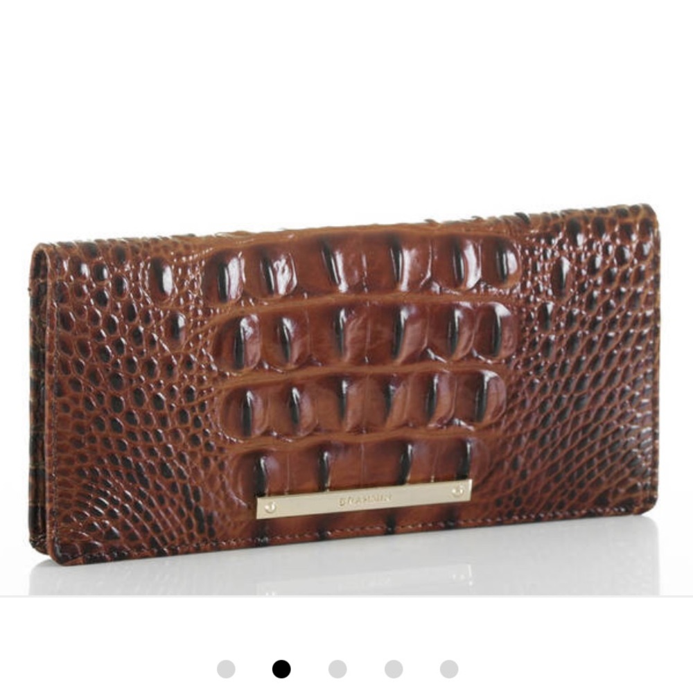 Brahmin Ady Wallet in Pecan